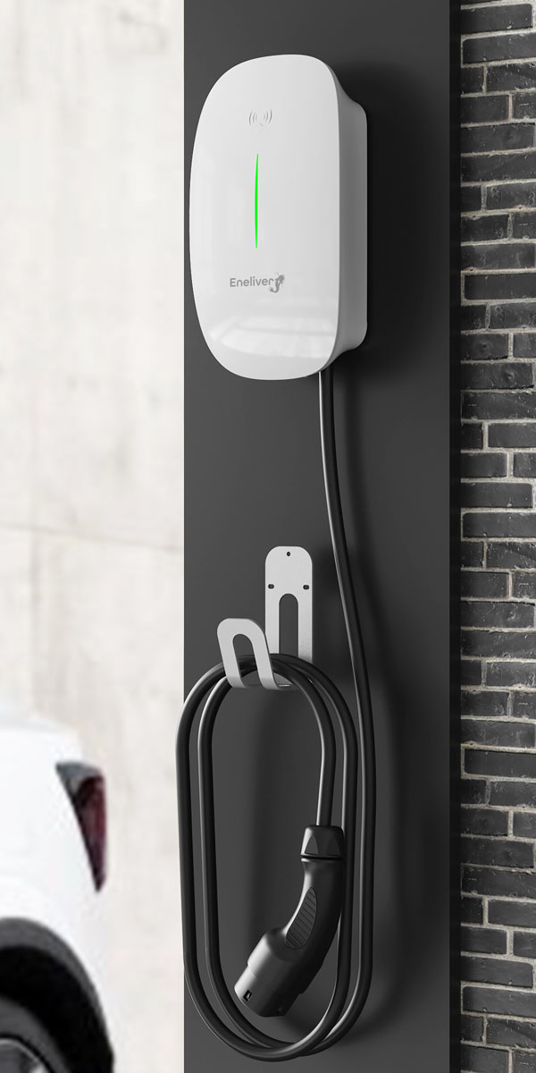 Eneliver EV/PHEV用 6kW普通充電器 Eneliver Wallbox