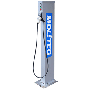 モリテックスチール EV/PHV用ケーブル自動巻取式充電スタンド 3.2kW